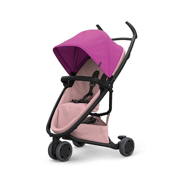 Carrinho de Bebê Zapp Flex Quinny Pink on Blush + Bumper bar