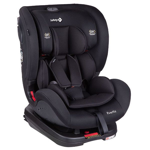 Cadeirinha com Isofix Everfix 0 a 25kg Safety 1st - Full Black