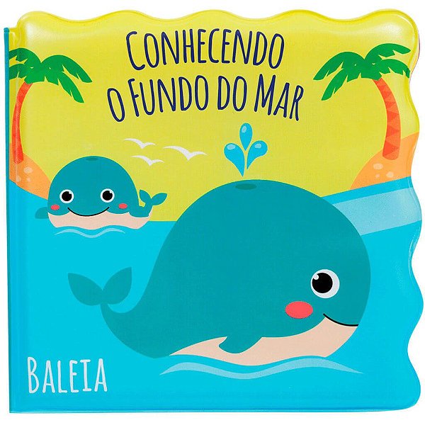Livrinho De Banho Conhecendo O Fundo Do Mar - Buba
