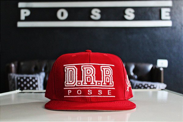 BONÉ CLÁSSICO DRR POSSE - ABA RETA (Snapback)