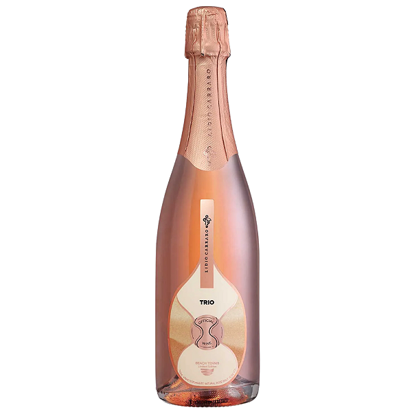 Espumante Lidio Carraro Beach Tennis Trio Rose Brut