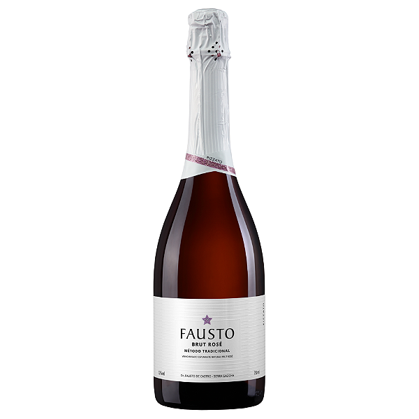 Espumante Pizzato Fausto Brut Rosé Tradicional