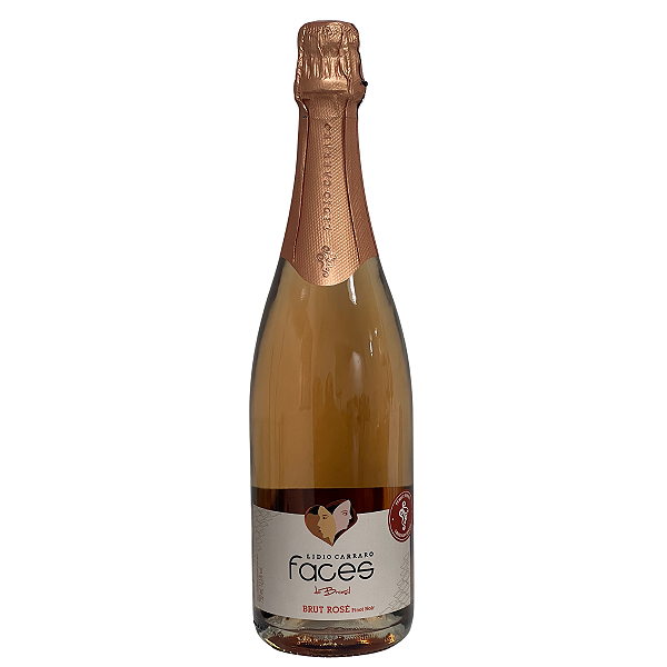 Espumante Lidia Carraro Faces Brut Rosé