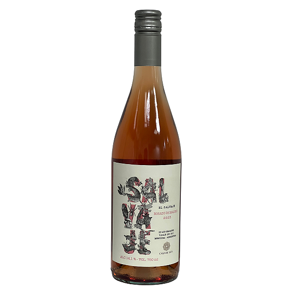 Casa De Uco El Salvaje Orgânico Malbec Rose 2023