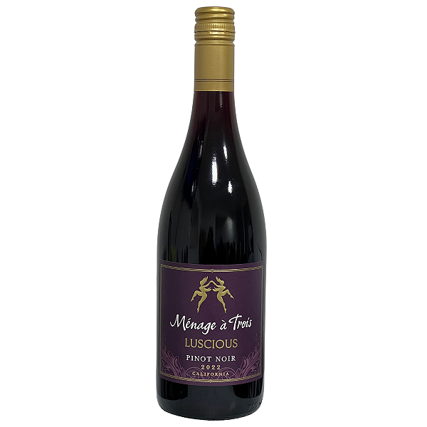 Ménage a Trois Luscious Pinot Noir Tinto 2022