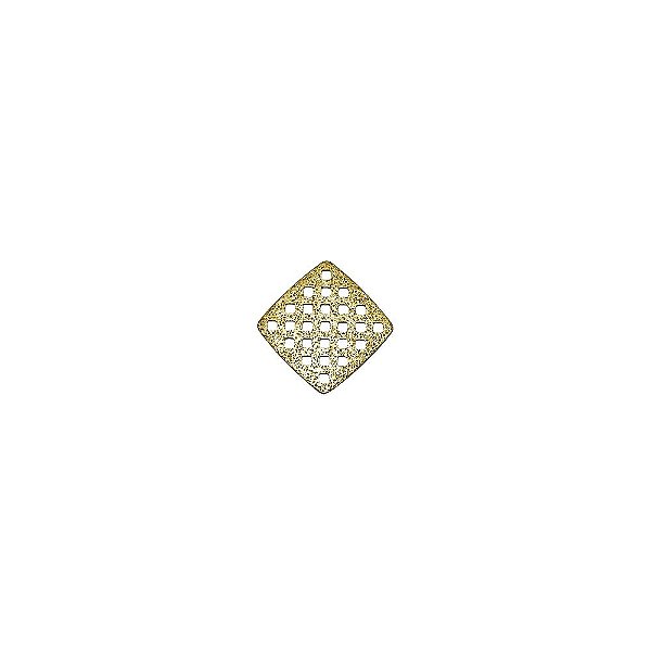 01-1891 - 1/2Kg de Estamparia Diamantada Quadrada Tressê 12mm