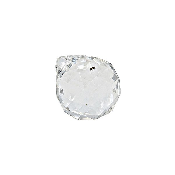 05-1090 - Pacote com 1 Kg de Acrílico Cristal Gota Pingente Facetada 26mmx30mm