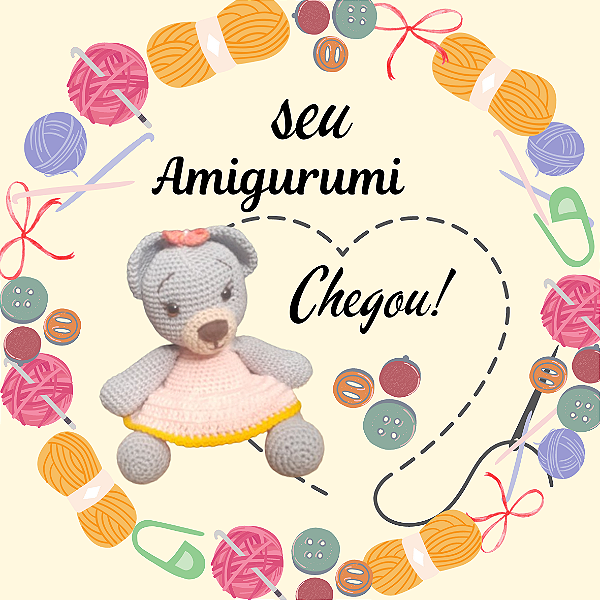 Amigurumi - Produto em Crochê Artesanal