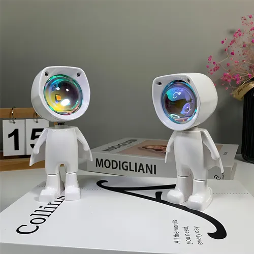 Luminária Projetora Astronauta USB