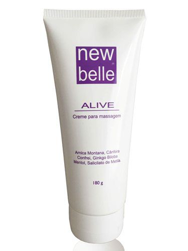 Alive Creme para massagem 180g New Belle
