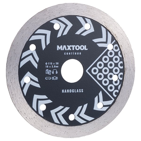 Disco de Corte MAXTOOL Premium Contínuo - 115mmx20mm
