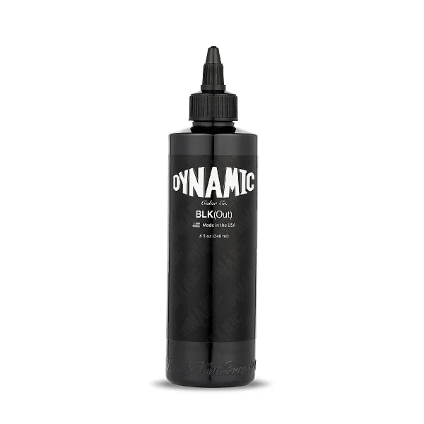 Tinta Dynamic Black Out 240ML Tattoo Tatuagem