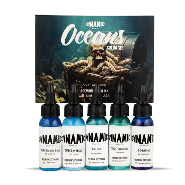 Kit Tinta Dynamic Oceans Color Set 30ml