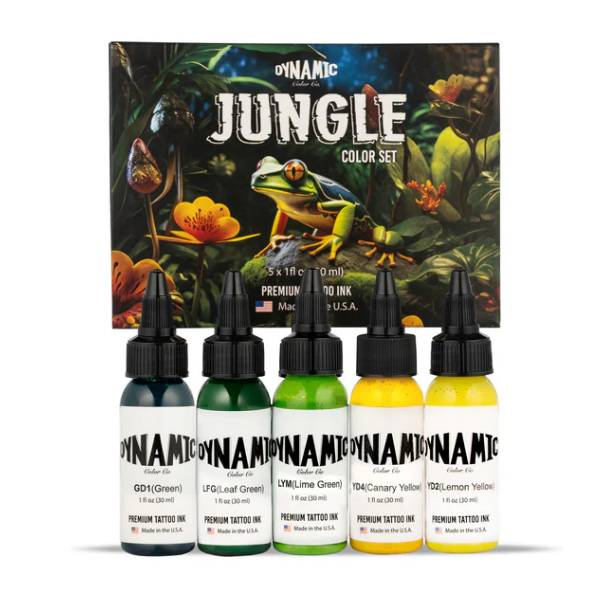 Kit Tintas Dynamic Jungle Color Set