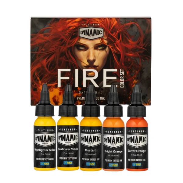 Kit Tintas Dynamic Platinum Fire 30ml