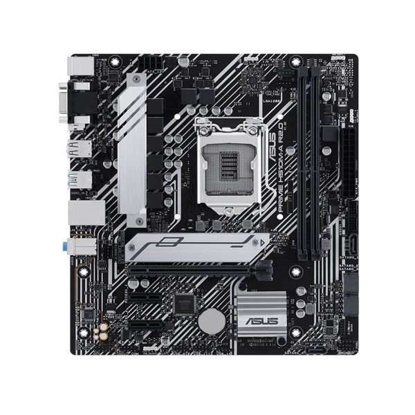 Placa Mae Intel LGA1200 - Asus Prime H510M-A, 11ªG, DDR4, USB 3.0, VGA, HDMI, Display Port