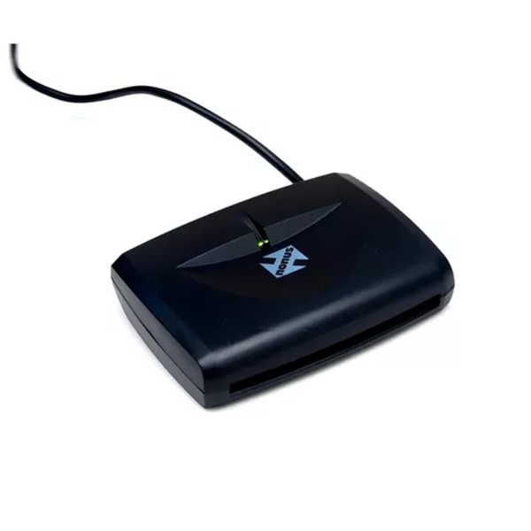 Leitor e Gravador de Cartão Smart Card Import Preto