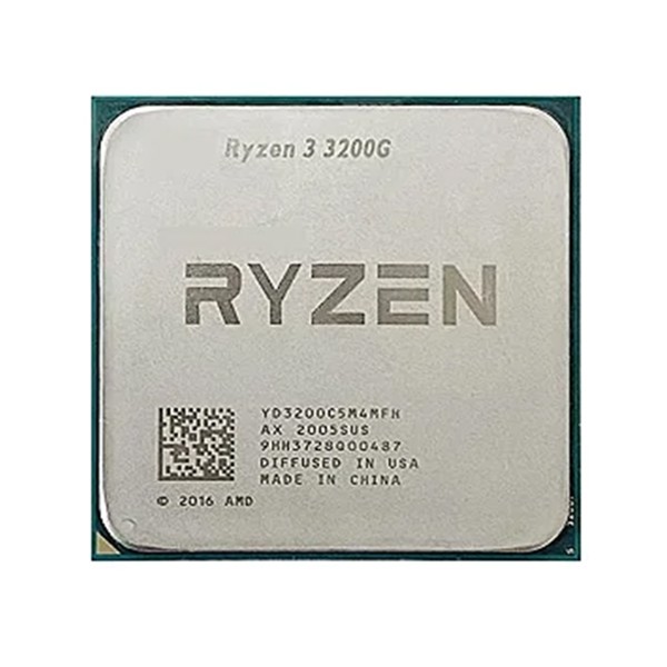 Processador AMD AM4 Ryzen 3 3200G 3.6GHz (Max Turbo 4GHz) 6MB - YD320GC5FIBOX
