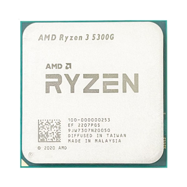 Processador AMD AM4 Ryzen 3 5300G 4GHz (4.2GHz Max Turbo), Cachê 8MB 100-100000253BOX