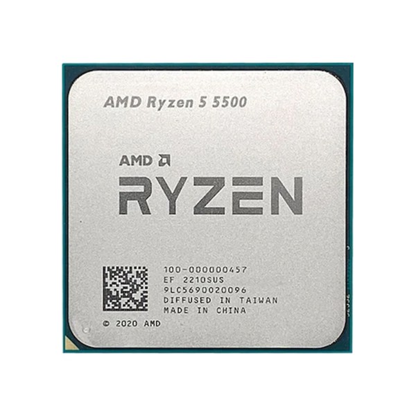 Processador AMD AM4 Ryzen 5 5500 3.6GHz (Max Turbo 4.2GHz) 16Mb *SEM VIDEO* Box 100-100000457BOX