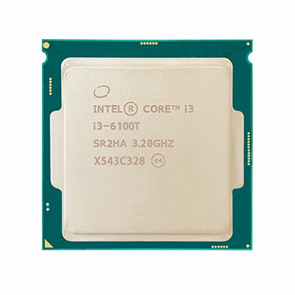 Processador Intel Core i3-6100T LGA1151 3.20Ghz 3M 6ªG Com Cooler