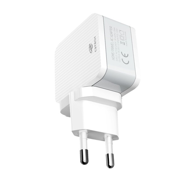 Carregador Universal AC/USB UC-215WH C3Tech