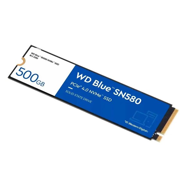 HD SSD 500GB M2 Nvme 2280 Western Digital Blue SN580 - Pn: WDS500G3B0E