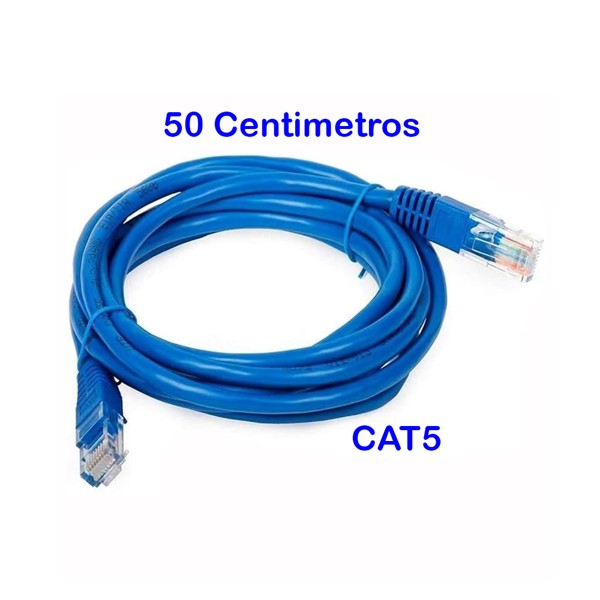 Cabo de Rede Patch Cord CAT5 - 50cm