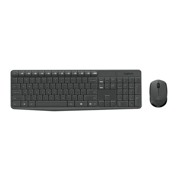 Kit Teclado e Mouse Sem Fio Logitech MK270 USB - 920-004433