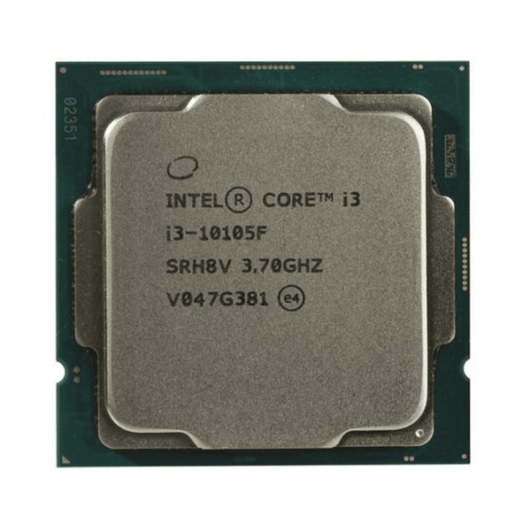 Processador Intel Core i3-10105F LGA1200 3.70Ghz (4.40Ghz) 6M 10ªG - BX8070110105F