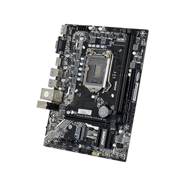 Placa Mae Intel LGA1200 - PcYes H470, DDR4, M.2, USB 3.0, VGA, DP, HDMI