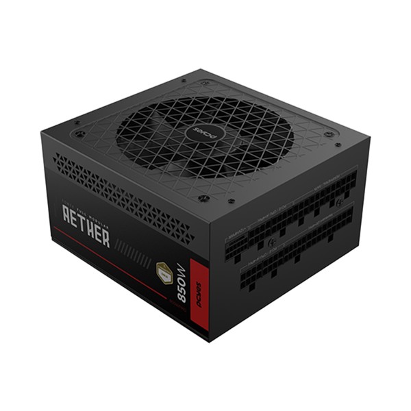 Fonte ATX 850W Gamer PcYes Aether Full Modular Cybenetics Gold PCIE 5.0 ATX 3.1 - 850WFMG