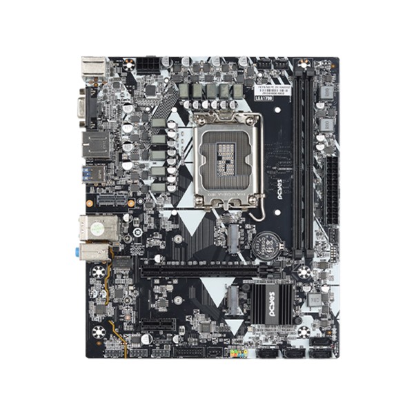 Placa Mae Intel LGA1700 - PcYes B760, DDR5, M.2, Hdmi, DP, VGA