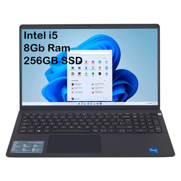 Notebook Dell Inspiron 3511 Intel Core i5-1135G7, 8GB, SSD 256GB, 15,6" Full HD, Win11 e Office 2021 Pro Plus