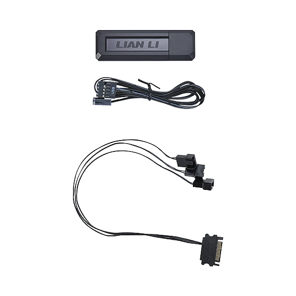Controladora Lian Li L-Wireless de RGB Adaptador USB Preto