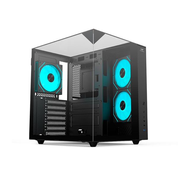 Gabinete Aquarius MT-G950BK Sem Fonte C3Tech Gaming