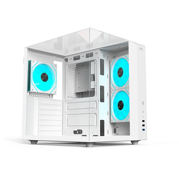 Gabinete Aquarius MT-G950WH Sem Fonte C3Tech Gaming