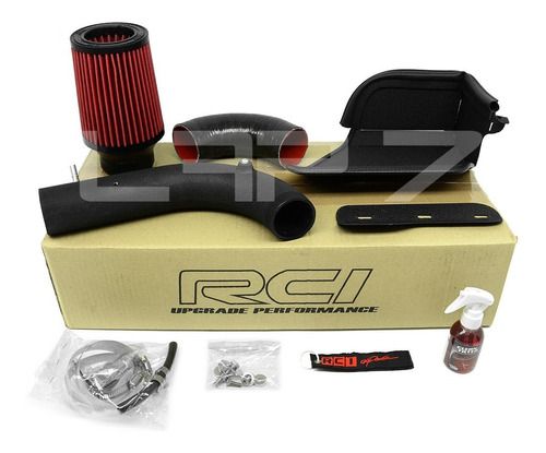 Kit Intake Filtro de Ar VW Golf 1.4 Tsi | Audi A3 1.4 TFSI | VW Taos 1.4 tsi RCI091 - Filtro Vermelho