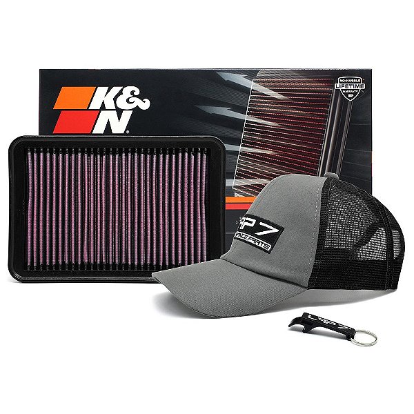 Filtro De Ar Esportivo Inbox K&n Mitsubishi Lancer | Evo | Ralliart | Asx | Outlander | Até 2012 Kn 33-2392