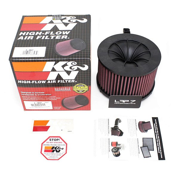 Filtro de ar esportivo Inbox K&N - Audi - E-0646