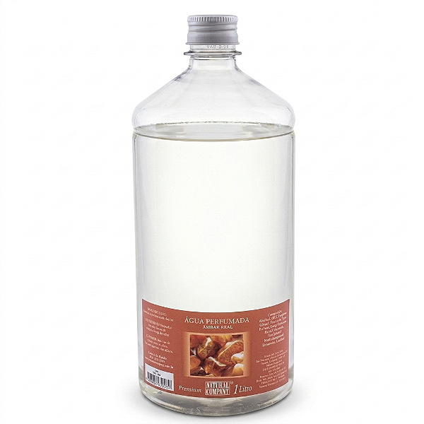 Água Perfumada Âmbar Real Natural Company - 1 litro