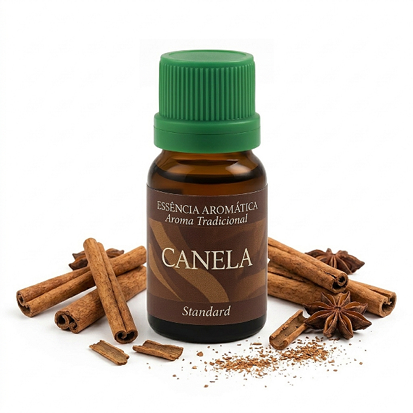 Essência Aromática Canela Natural Company - 10ml