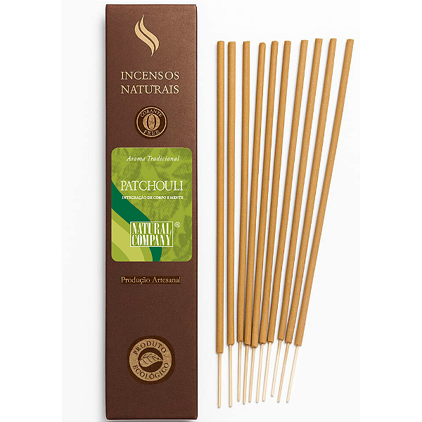 Incenso Natural Patchouli 12 Varetas/12 hs Exalando