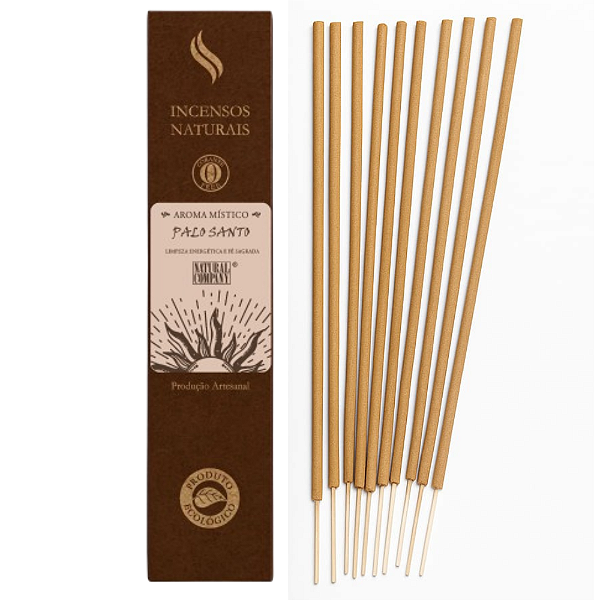 Incenso Natural Palo Santo 12 Varetas/12 hs Exalando
