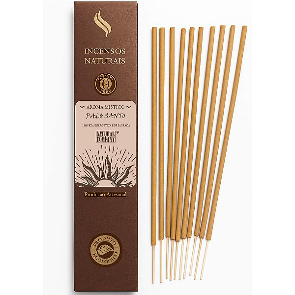 Incenso Natural Palo Santo 12 Varetas/12 hs Exalando