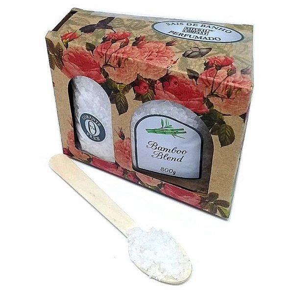 Sais de Banho Perfumado Bamboo Blend 800 g.