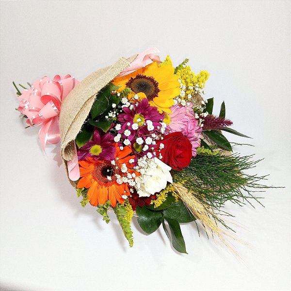 Buquê Mini Mix de Flores
