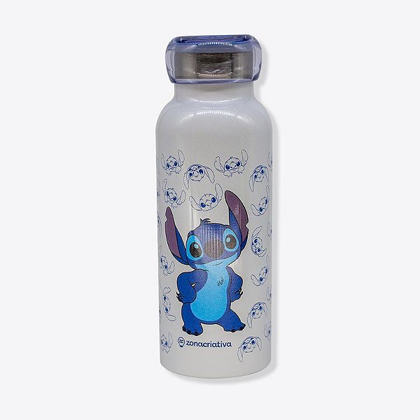 GARRAFA BUBBLE 500ML STITCH HOLOGRAFICO