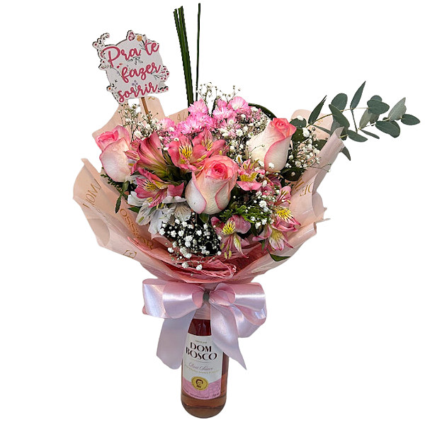 Arranjo Elegancia Rosé
