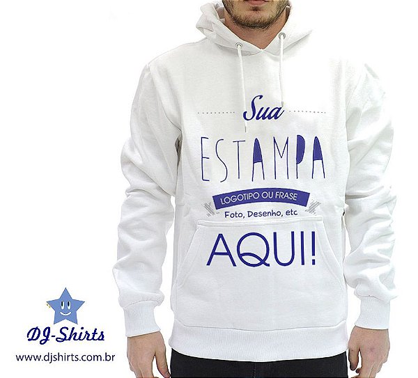 moletom estampado personalizado